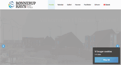 Desktop Screenshot of boennerup-lbh.dk